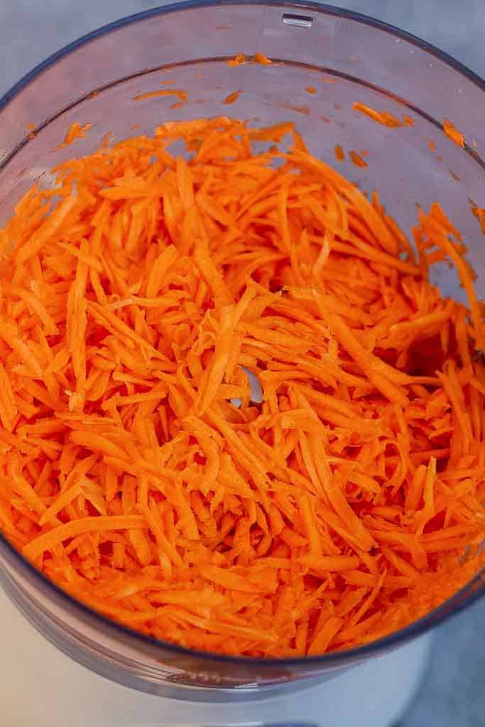 grated carrots