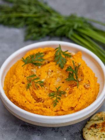 carrot and cashew dip