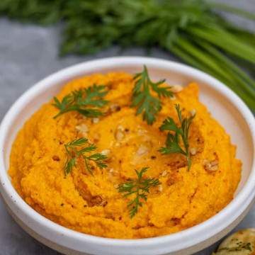 carrot and cashew dip