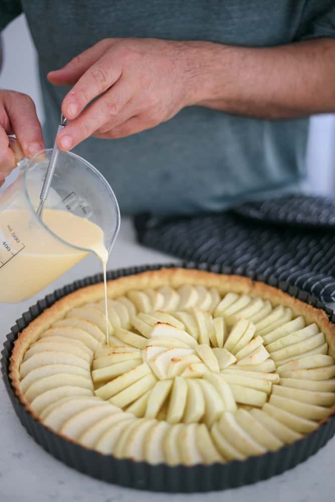 Grandma's Simple French Apple Tart Recipe