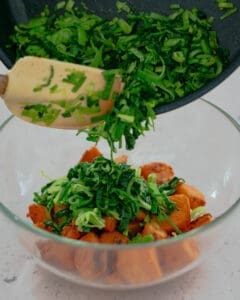 Sweet Potato & Fermented Garlic Agnolotti with Walnut Butter Sauce