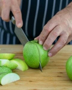 Granny smith apples to make French Apple Tart