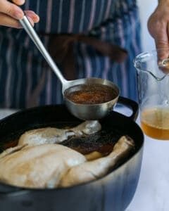 Prepared Chicken Broth with Whole Chicken