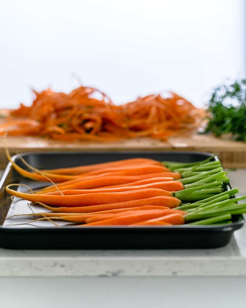 Peeled baby carrots for oven baked baked baby carrots with chimichurri