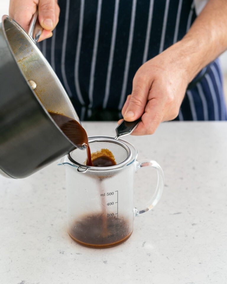 Braised Beef Cheeks with Shallot Jus Between2Kitchens