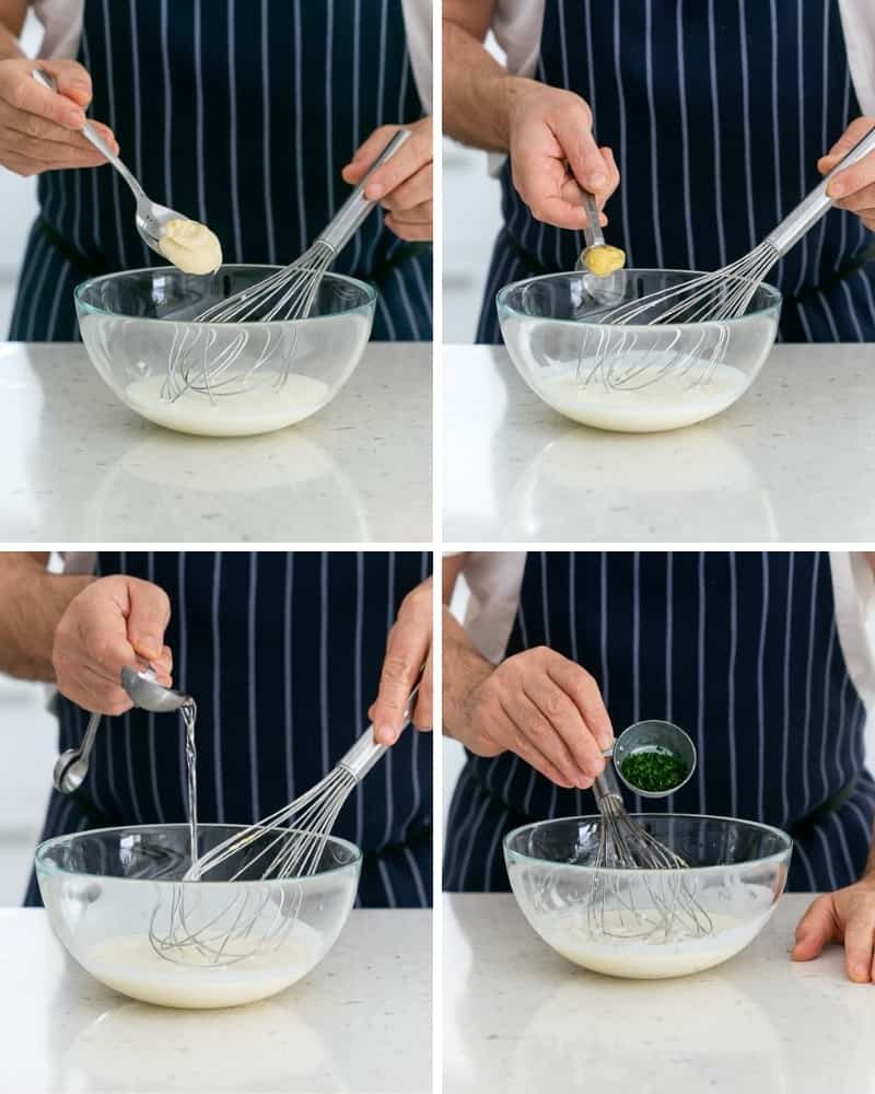 Making Buttermilk Dressing