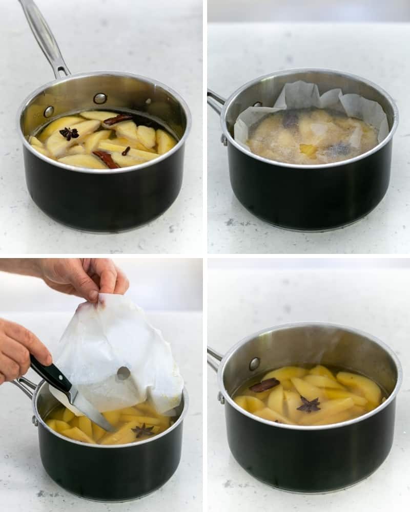 How to poach quince