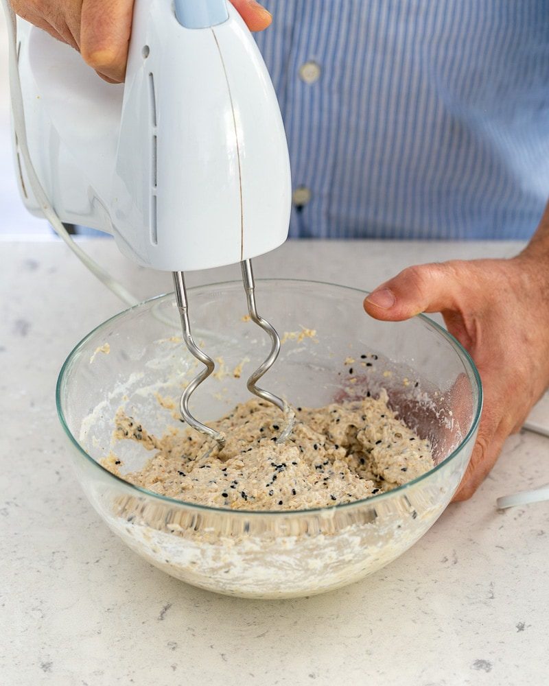 Making the lavosh dough