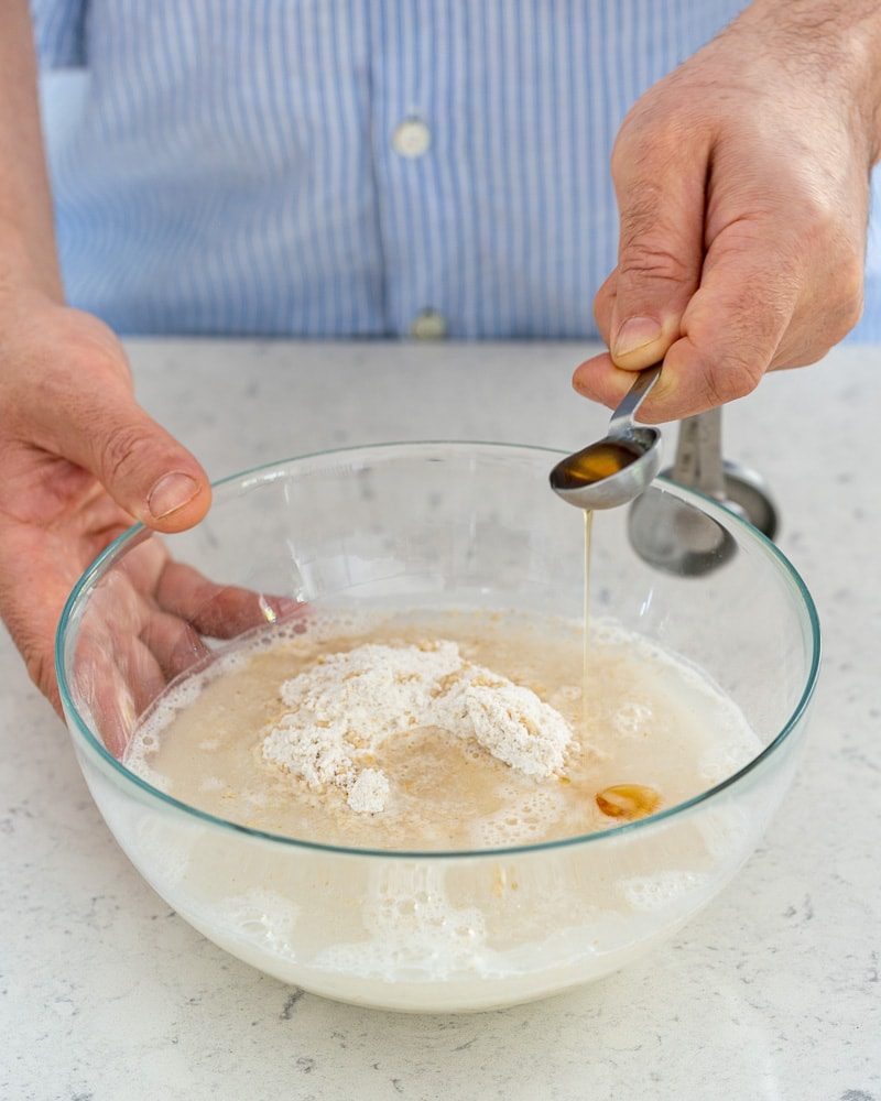 Making the lavosh dough