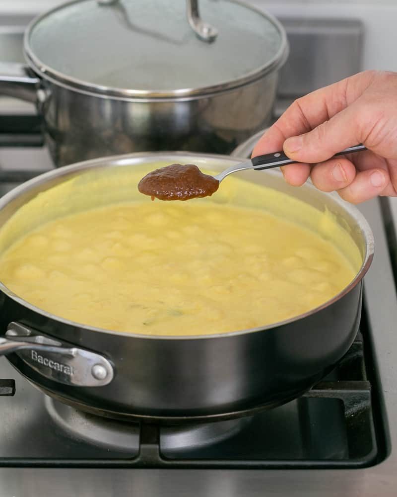 Tamarind paste used to make the curry sauce