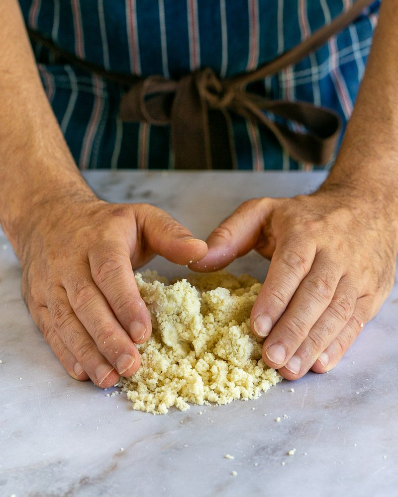 Dough for making Puri chaat bites