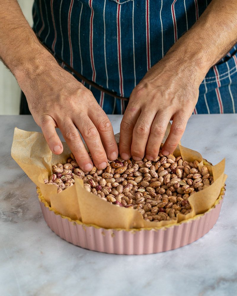 Bling baking the tart