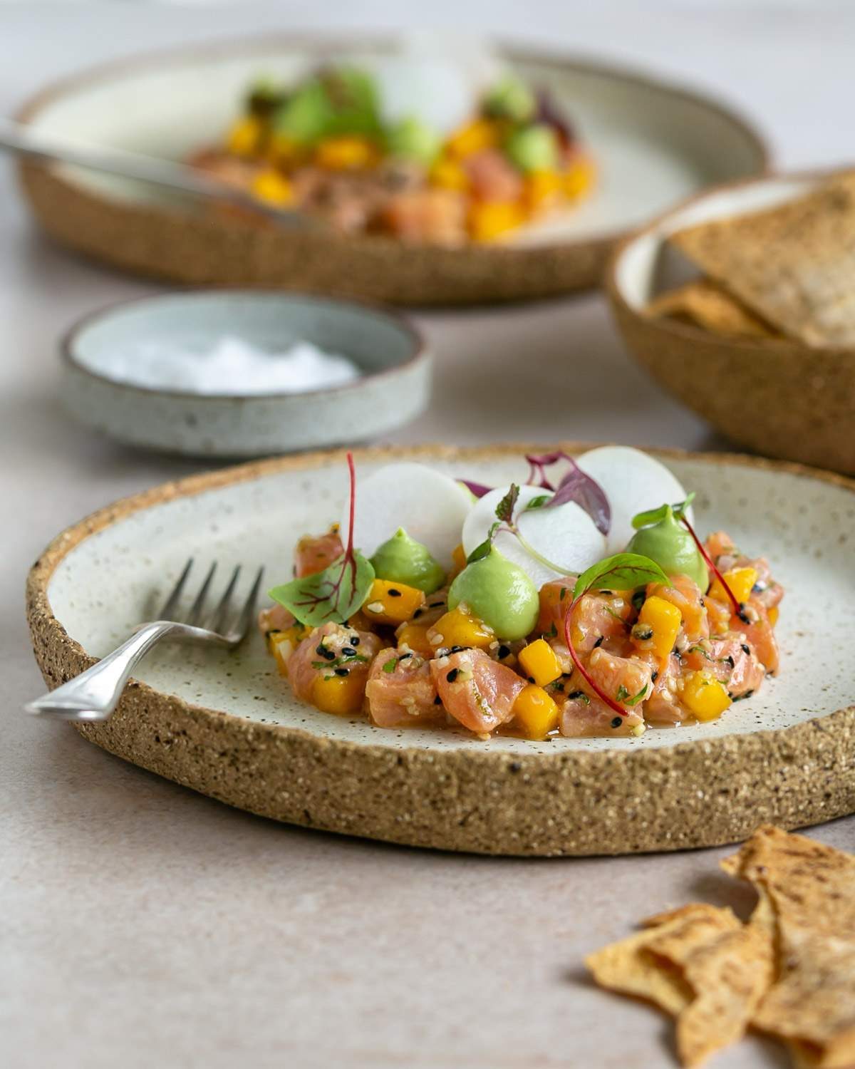 Salmon tartare 