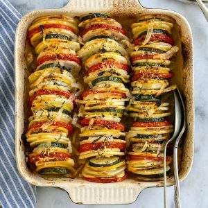 Oven Baked Vegetable Gratin