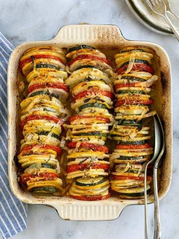 Oven Baked Vegetable Gratin