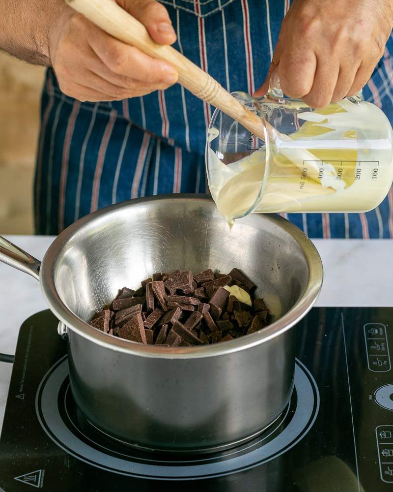 Making ganache