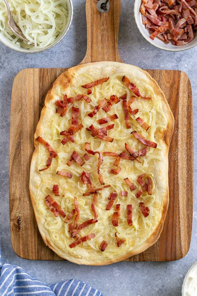 Flammkuchen Recipe (Tarte Flambee)