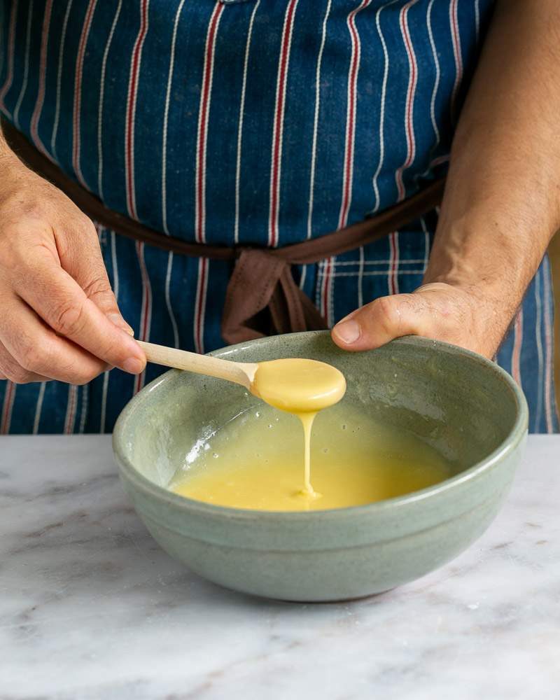 Batter consistency while making tuiles