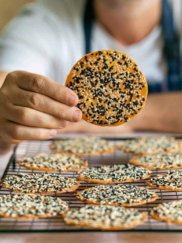 Sesame Tuile Recipe Story Between2Kitchens