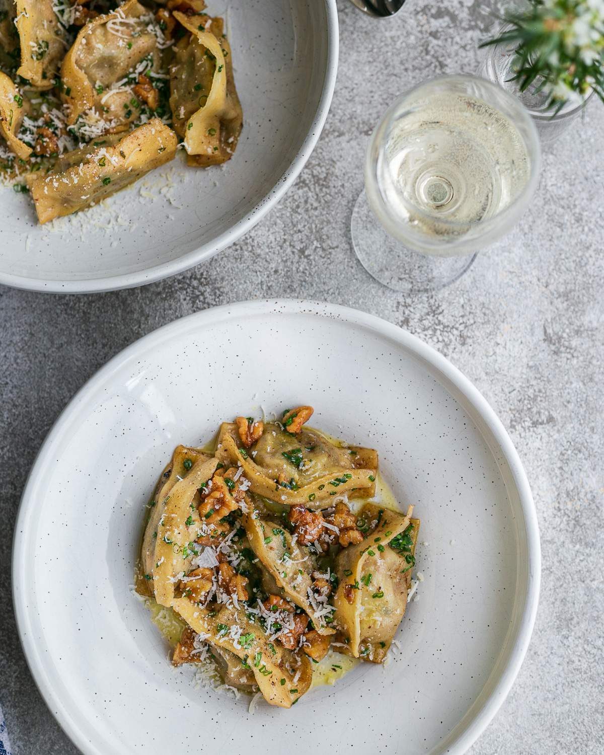 Sweet potato Agnolotti