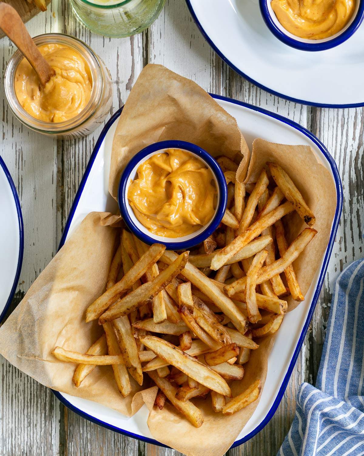 Fries and aioli