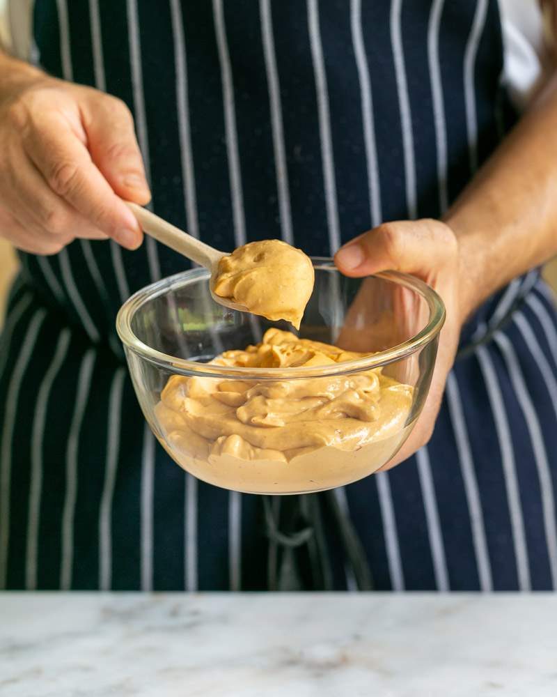 Aioli in a bowl