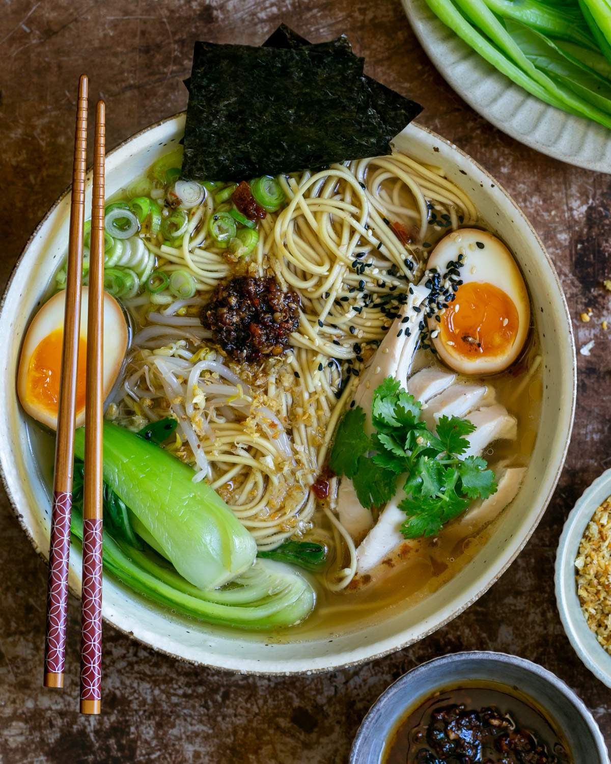 Chicken Ramen Noodle Recipe - The flavours of kitchen