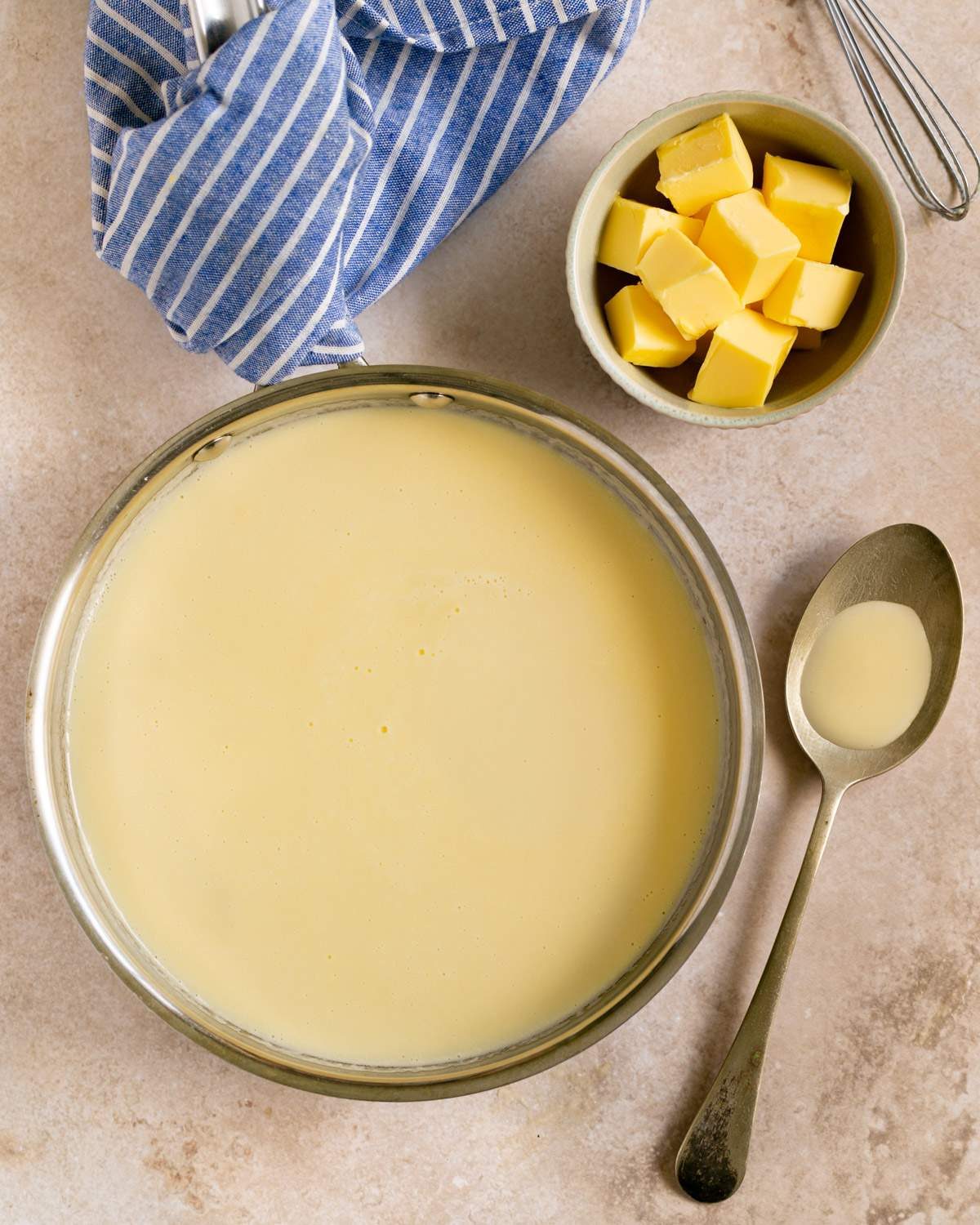 White wine butter sauce