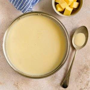 White wine butter sauce