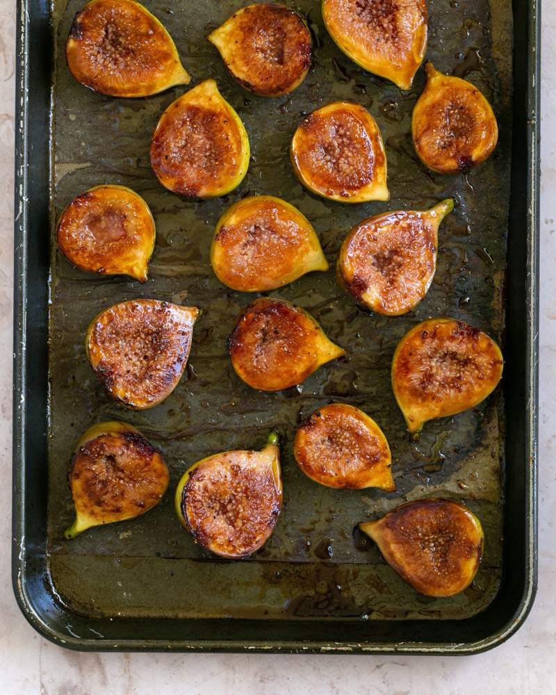 Roasting figs in the oven