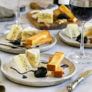 Stuffed Brie Cheese with Nuts and Prunes