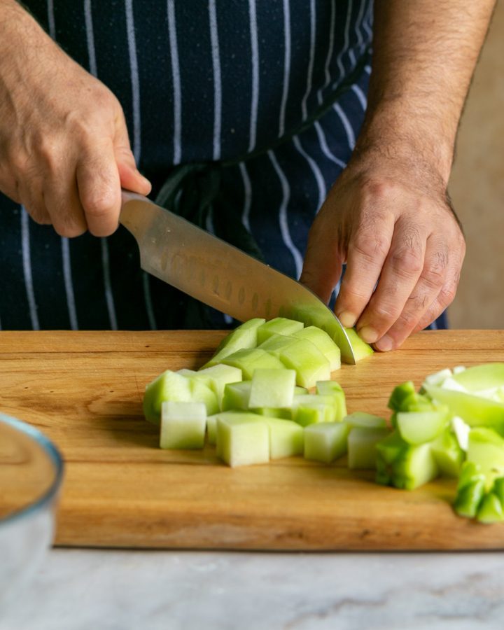 How to cook choko vegetable Between2Kitchens