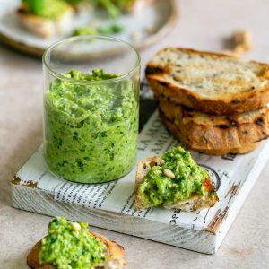 Easy Pea and Mint Pesto