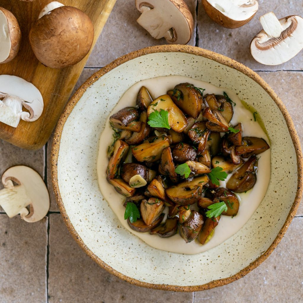 How to perfectly roast Chestnut Mushrooms Between2Kitchens