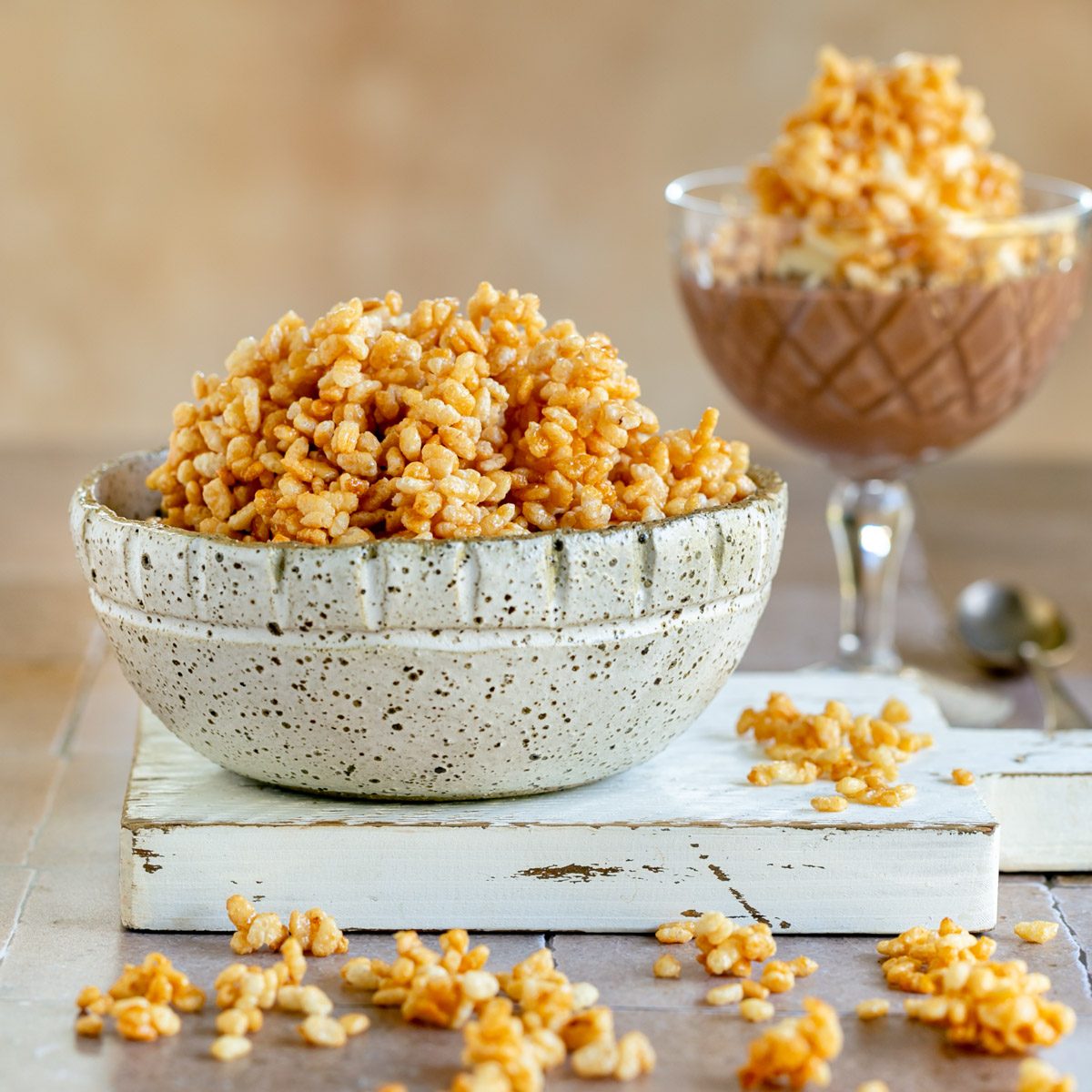 Caramelized Puffed Rice
