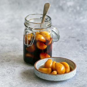 Korean Pickled Garlic