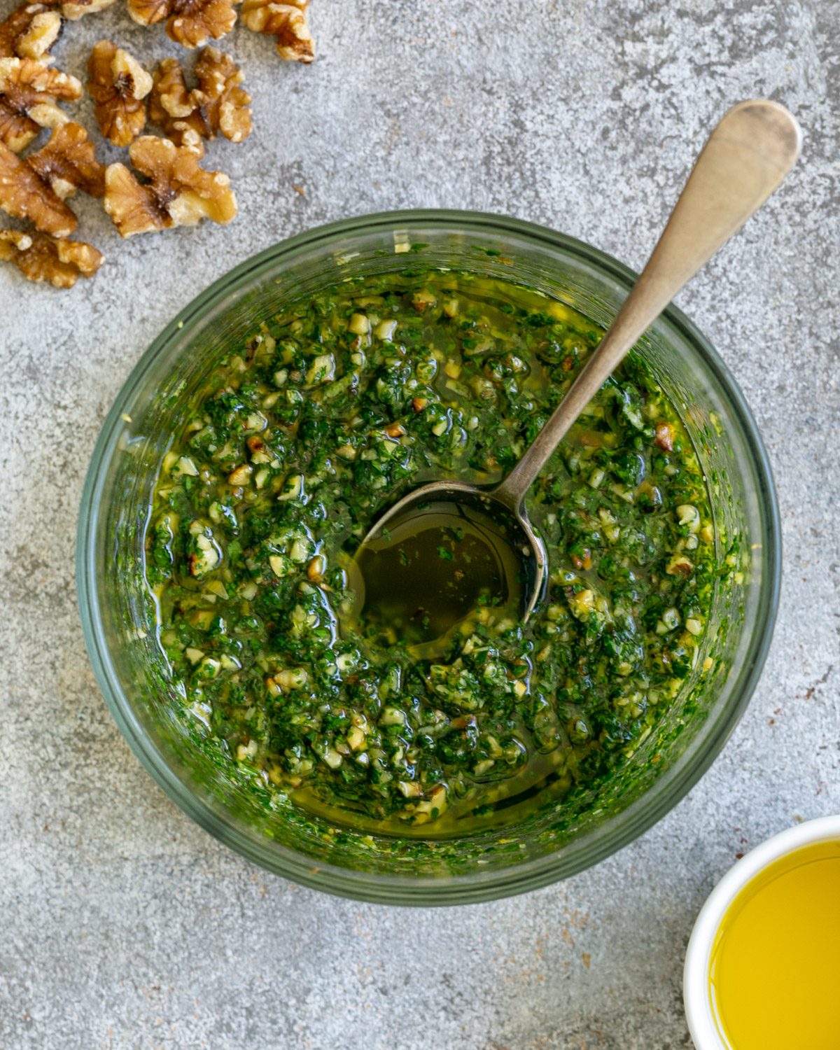 Freshly prepared Gremolata