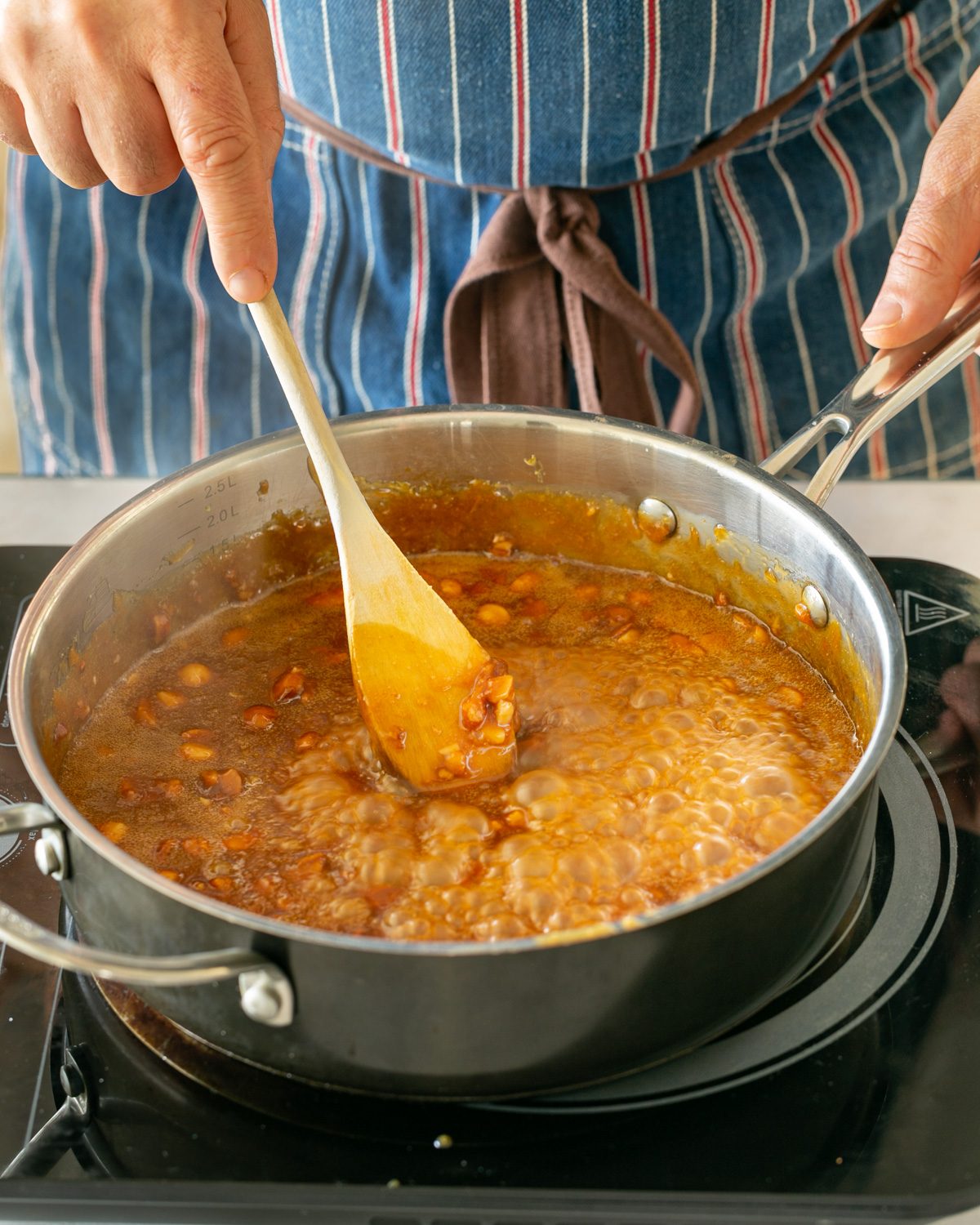 Making caramel