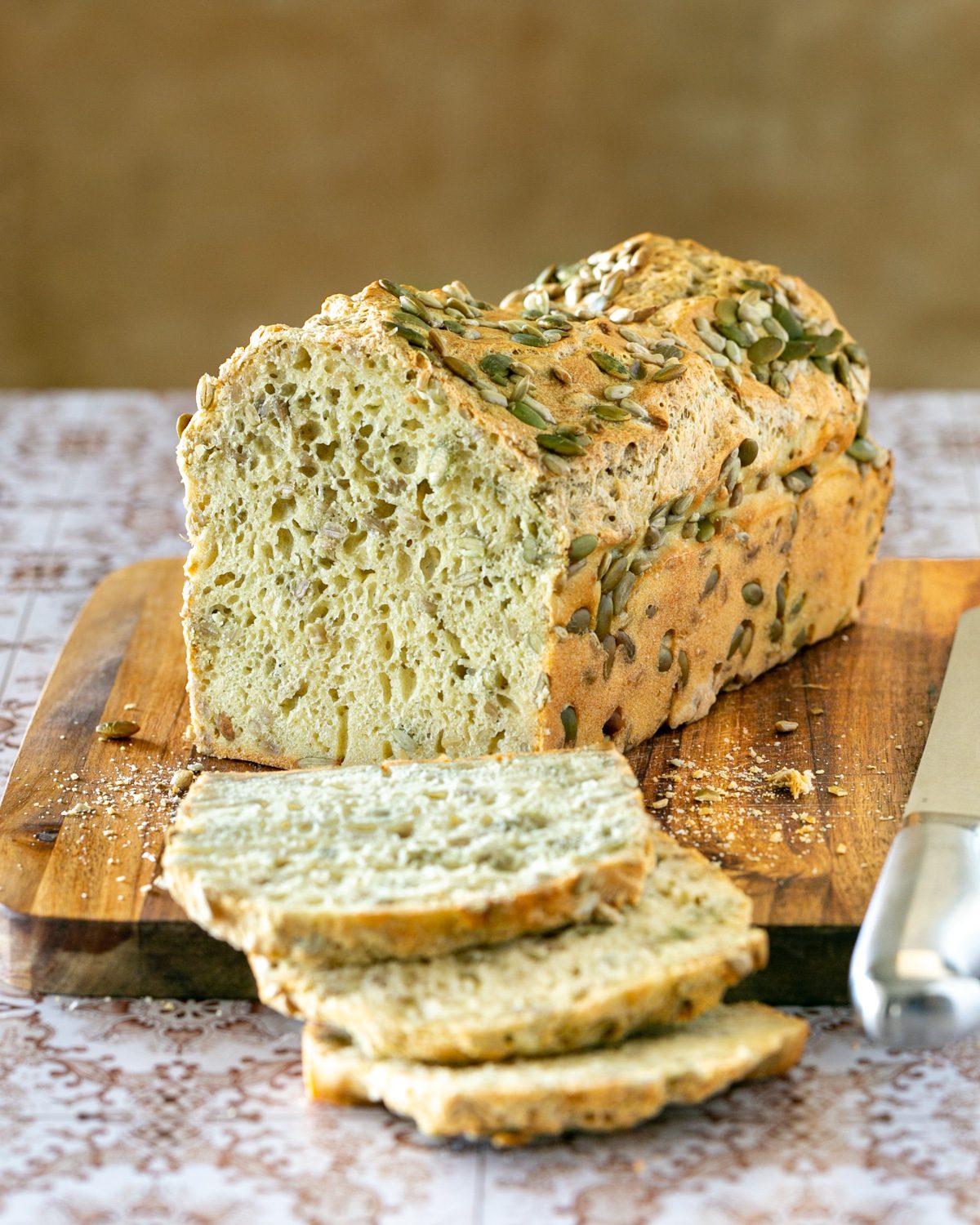 No Knead Spelt Bread Between2Kitchens